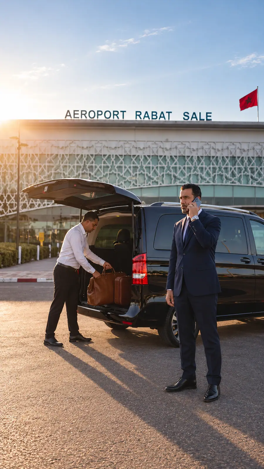 Véhicule Service Select pour un transfert aéroport avec chauffeur